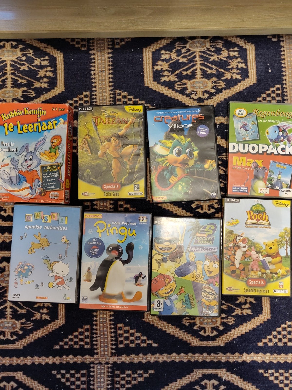 oude computer spelletjes, Ophalen