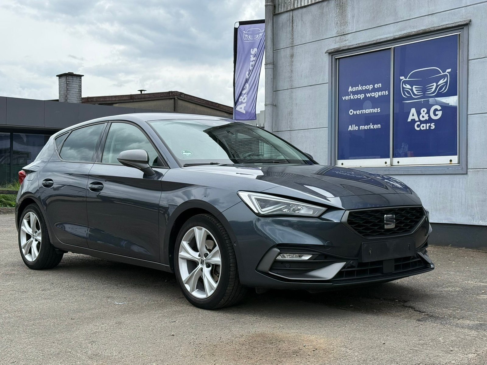 Seat Leon FR 1.0i 2021. 1 jaar garantie, Auto's, Seat, Bedrijf, Te koop, Leon, ABS, Adaptive Cruise Control, Airbags, Airconditioning