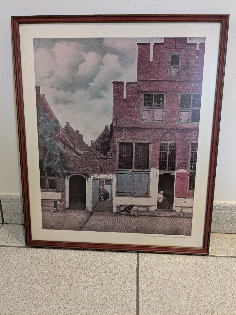 reproductie Johannes Vermeer, Ophalen
