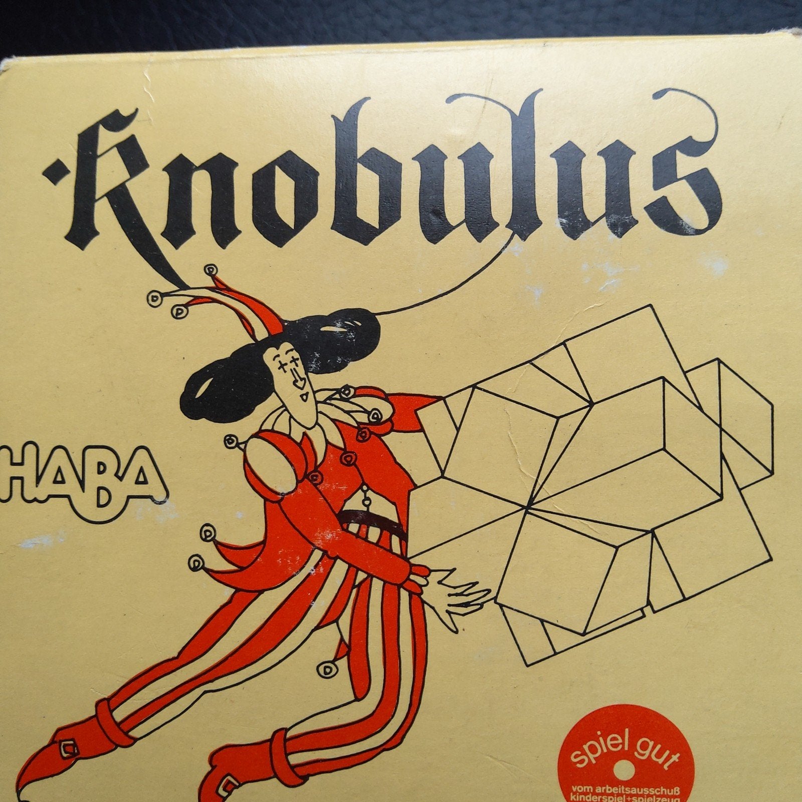 Knobulus houten knoop. Vaardigheidspuzzel., Ophalen of Verzenden