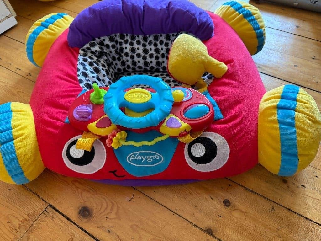 playgro activiteitskussen kussen, Kinderen en Baby's, Ophalen of Verzenden, Gebruikt, Overige typen, Met licht