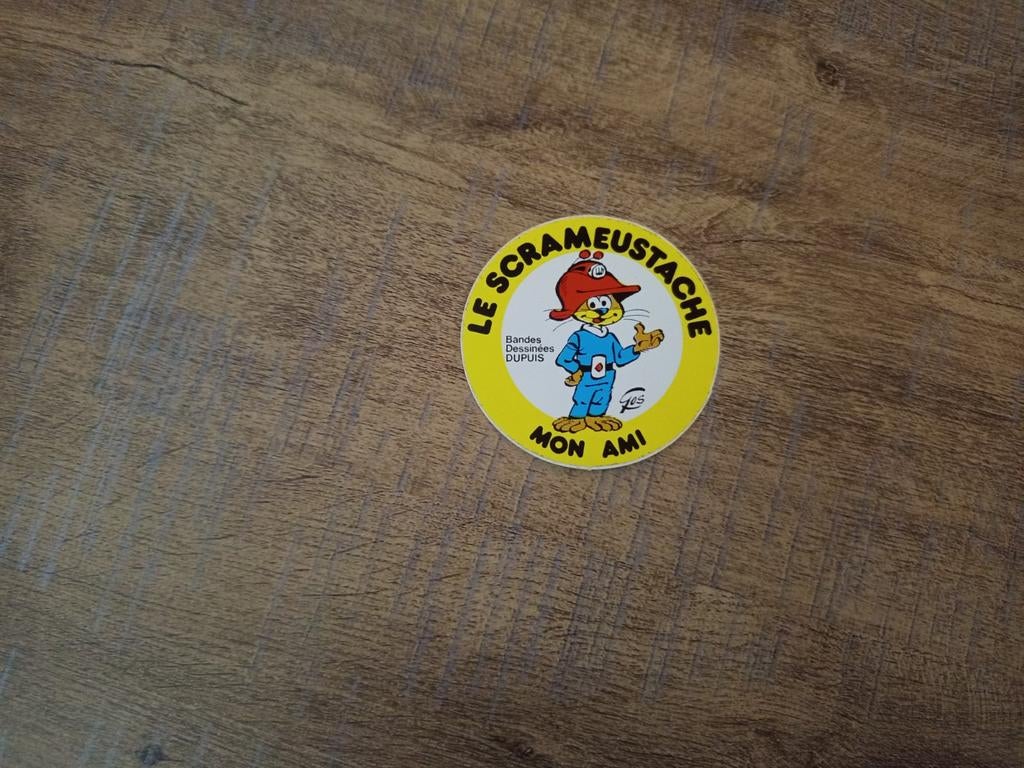 Sticker mon ami, Ophalen