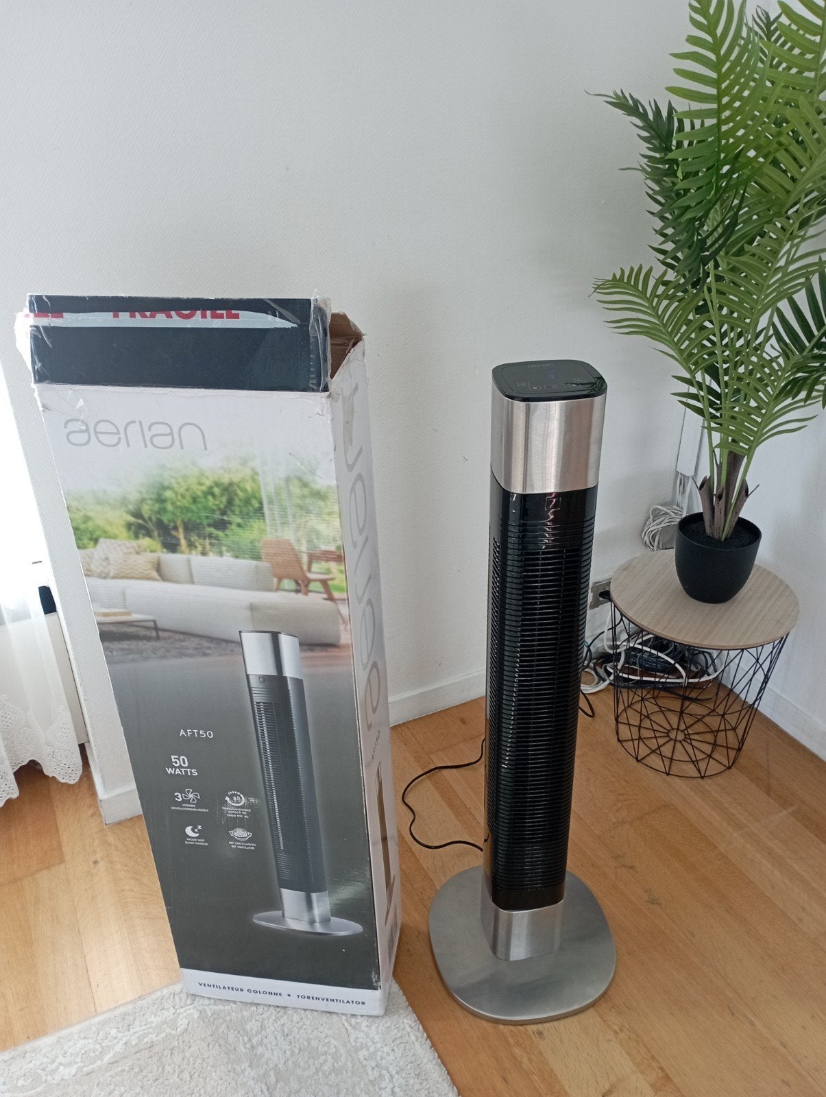 ventilator met afstandbediening werkt zeer goed, Elektronische apparatuur, Ventilatoren, Ophalen, Ventilator met afstandsbediening