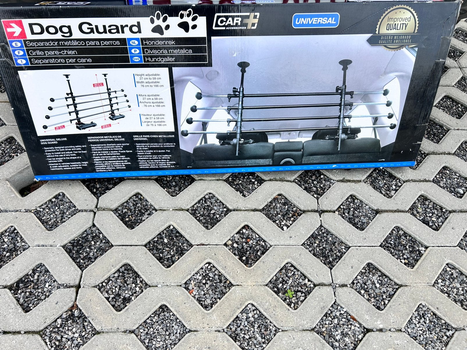 Grille pare-chien universelle pour voiture CAR+ (Neuf), Enlèvement, Comme neuf