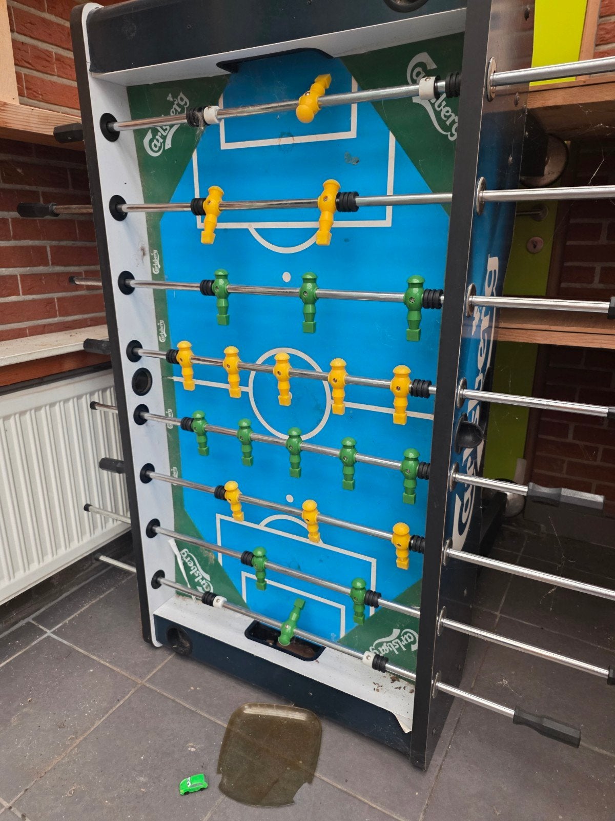 tafelvoetbal, Enlèvement