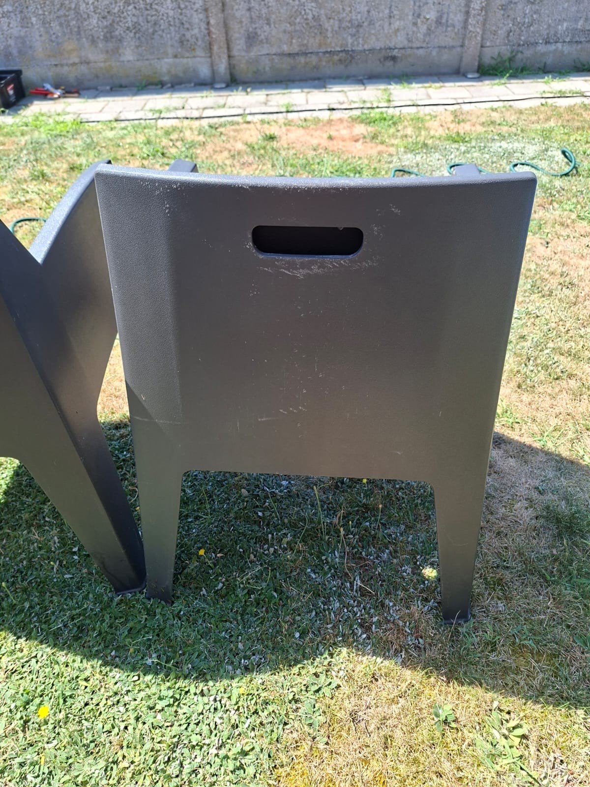 Tuinstoelen, Ophalen