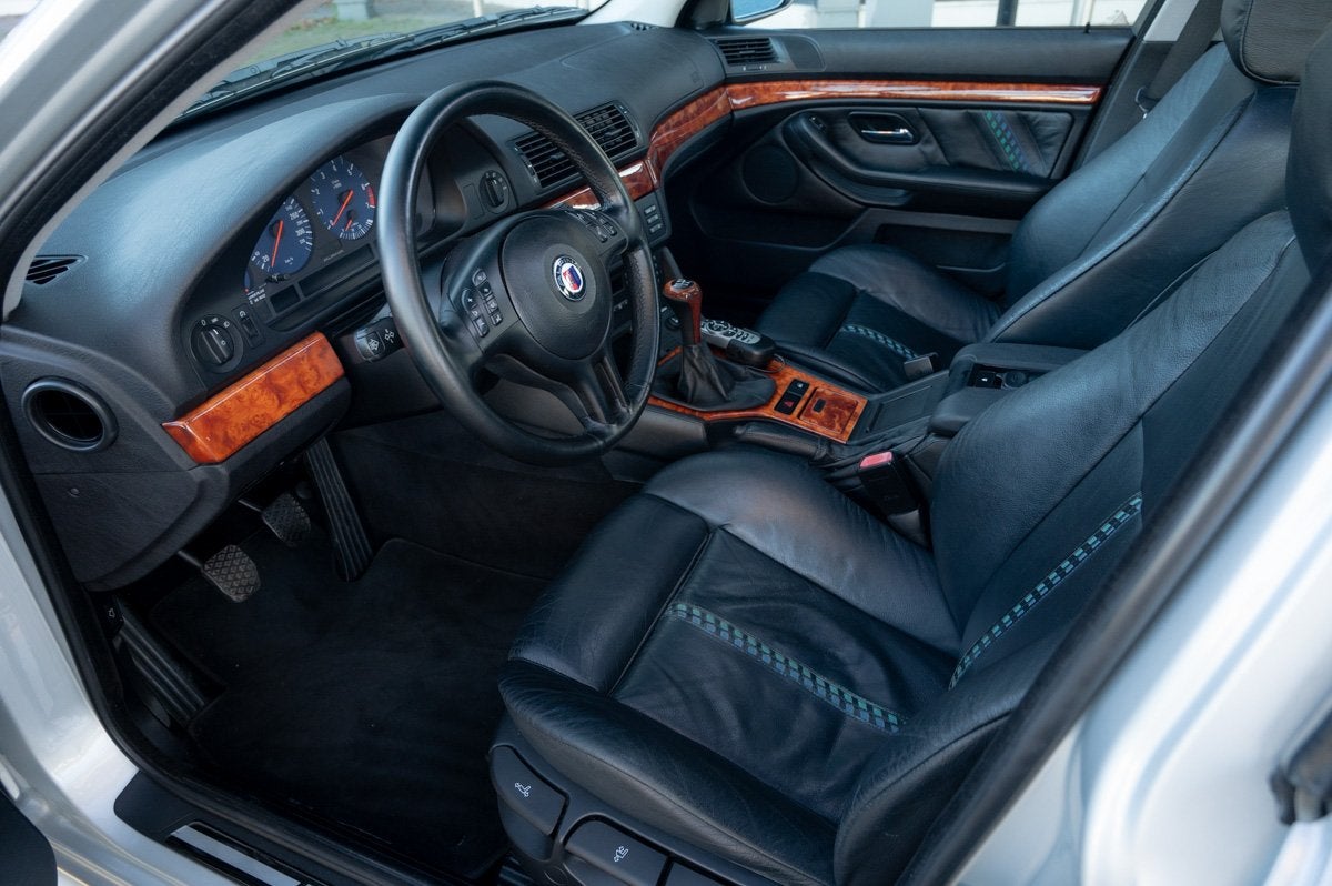 Alpina B10 3.3 Touring (bj 2000), Auto's, B10, Gebruikt, Overige kleuren, Leder