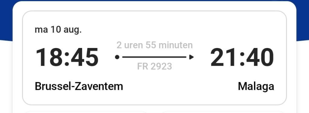 2 Ryanair tickets te koop