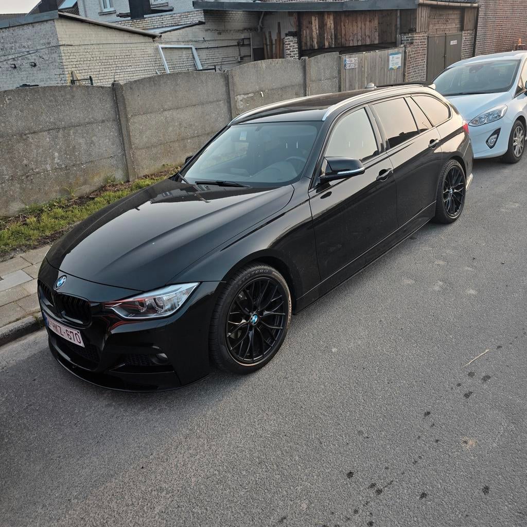Bmw f31 M-pakket • automaat • leder interieur • Carplay, Auto's, Automaat, Euro 5, Zwart, Leder