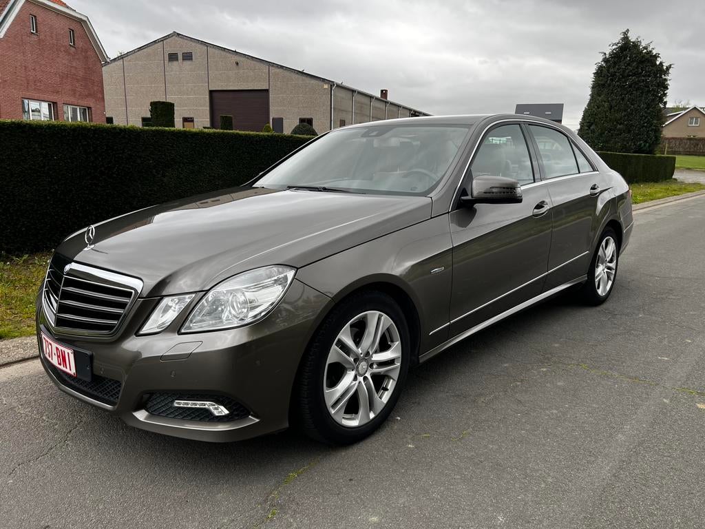 E200 CDI Avantgarde Leder Automaat 1e eigenaar Gekeurd, Auto's, Mercedes-Benz, Achterwielaandrijving, Automatische klimaatregeling