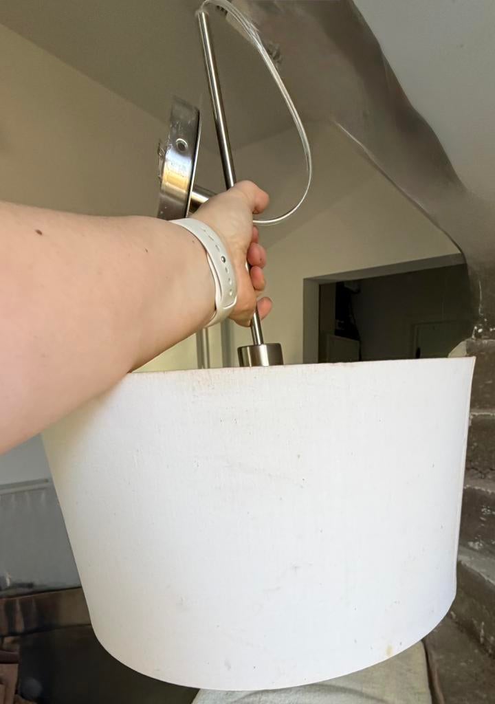 Mooie hanglamp, Enlèvement, Utilisé, Beige