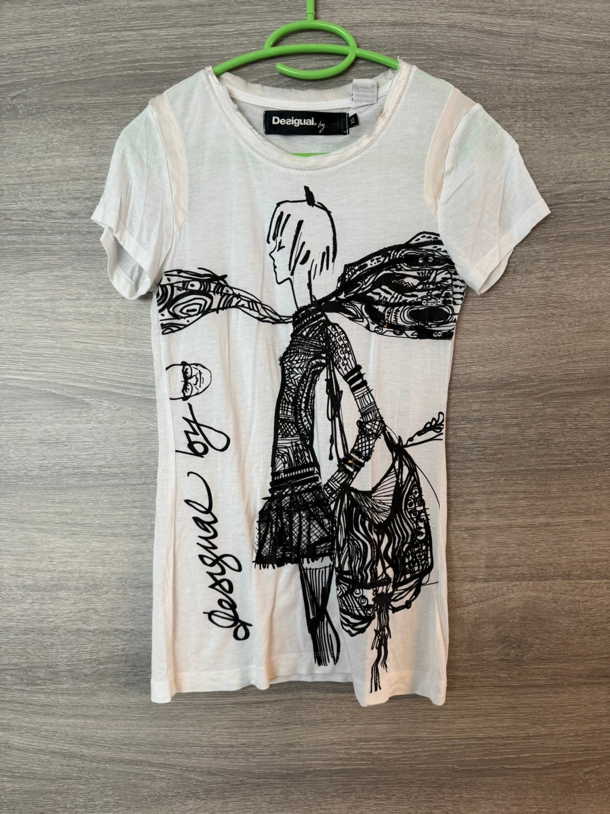 Tuniek Desigual maat xs, Manches courtes, Enlèvement, Taille 34 (XS) ou plus petite, Porté