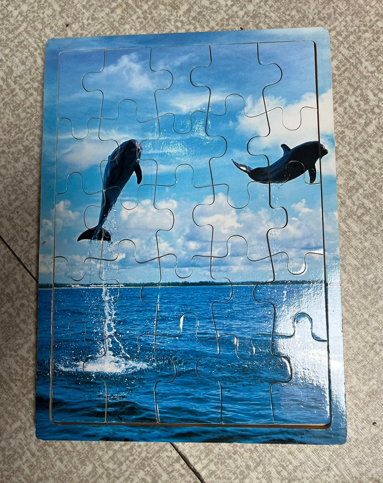 Puzzle Dauphins, Enlèvement, Comme neuf, Puzzle