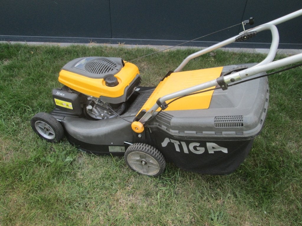 grasmaaier, grasmachine, Ophalen, Cirkelmaaier, Gebruikt, Stiga