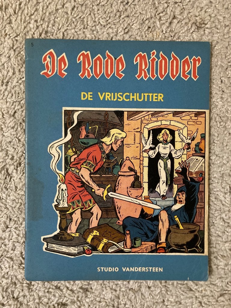 De Rode Ridder - De Vrijschutter - Nr. 5 - Uit 1963 - ZGAN, Une BD, Enlèvement ou Envoi, Comme neuf