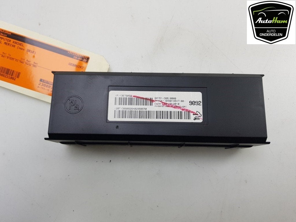 COMPUTER KACHEL Opel Meriva (|13340390|13579092|), Gebruikt, Opel
