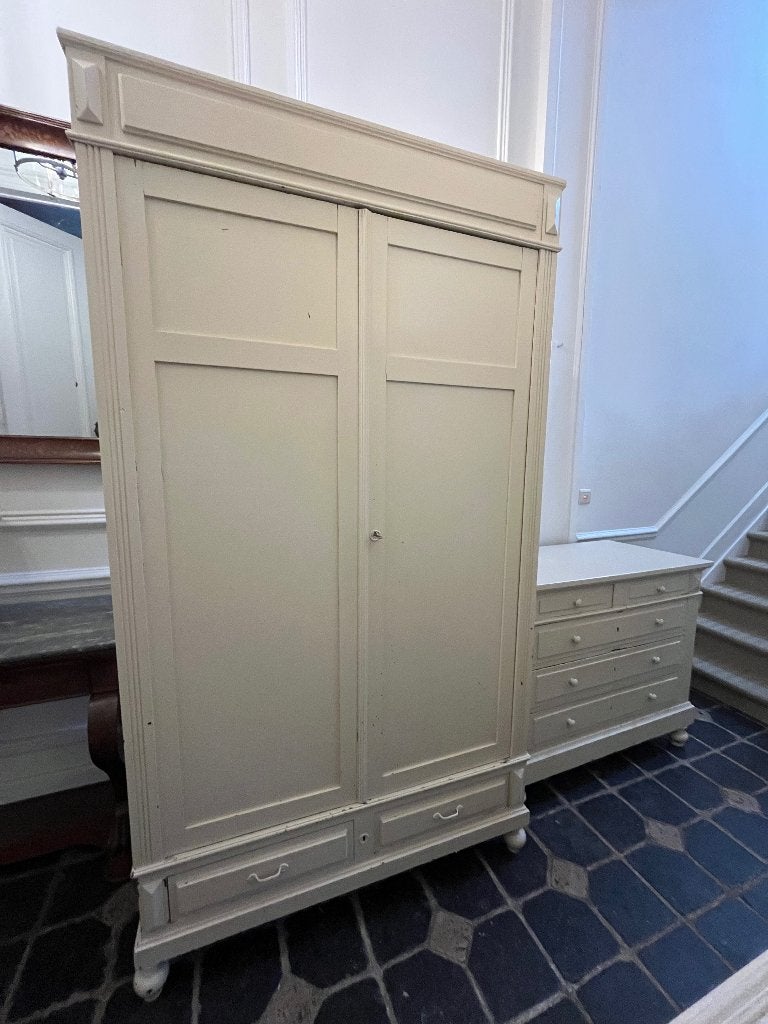 Armoire penderie et Commode, 100 à 150 cm, Enlèvement, Utilisé, 200 cm ou plus