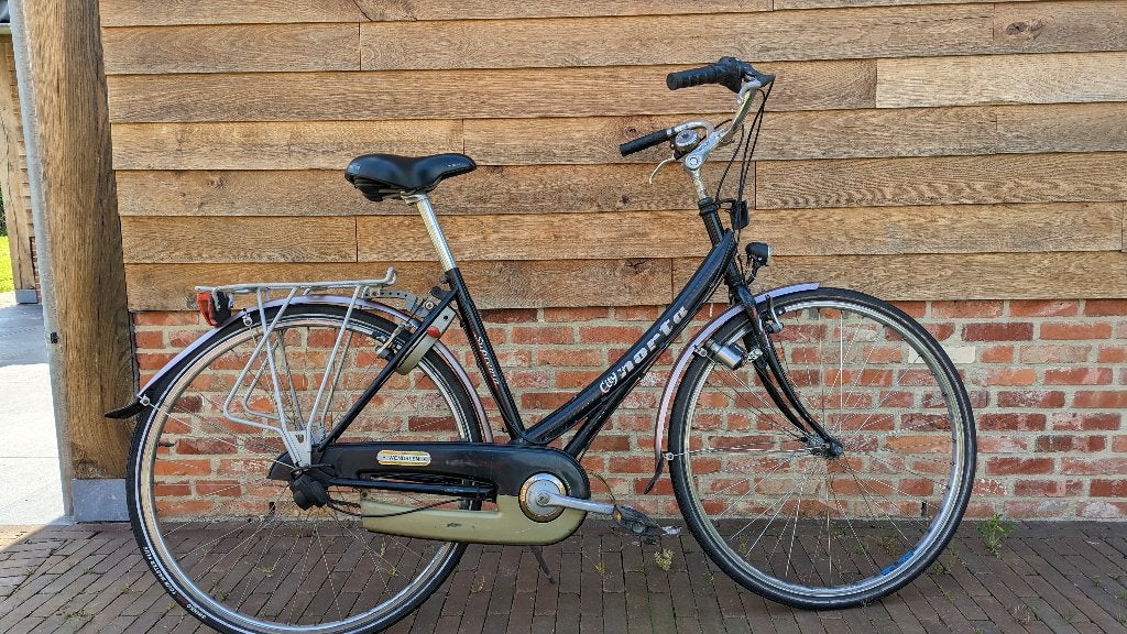 damesfiets norta, Gebruikt, Velgrem, Versnellingen, 50 tot 53 cm