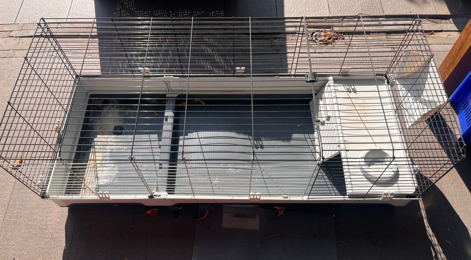 Groot gebruikt konijnenhok, Ophalen of Verzenden, Gebruikt, Kooi, Hamster