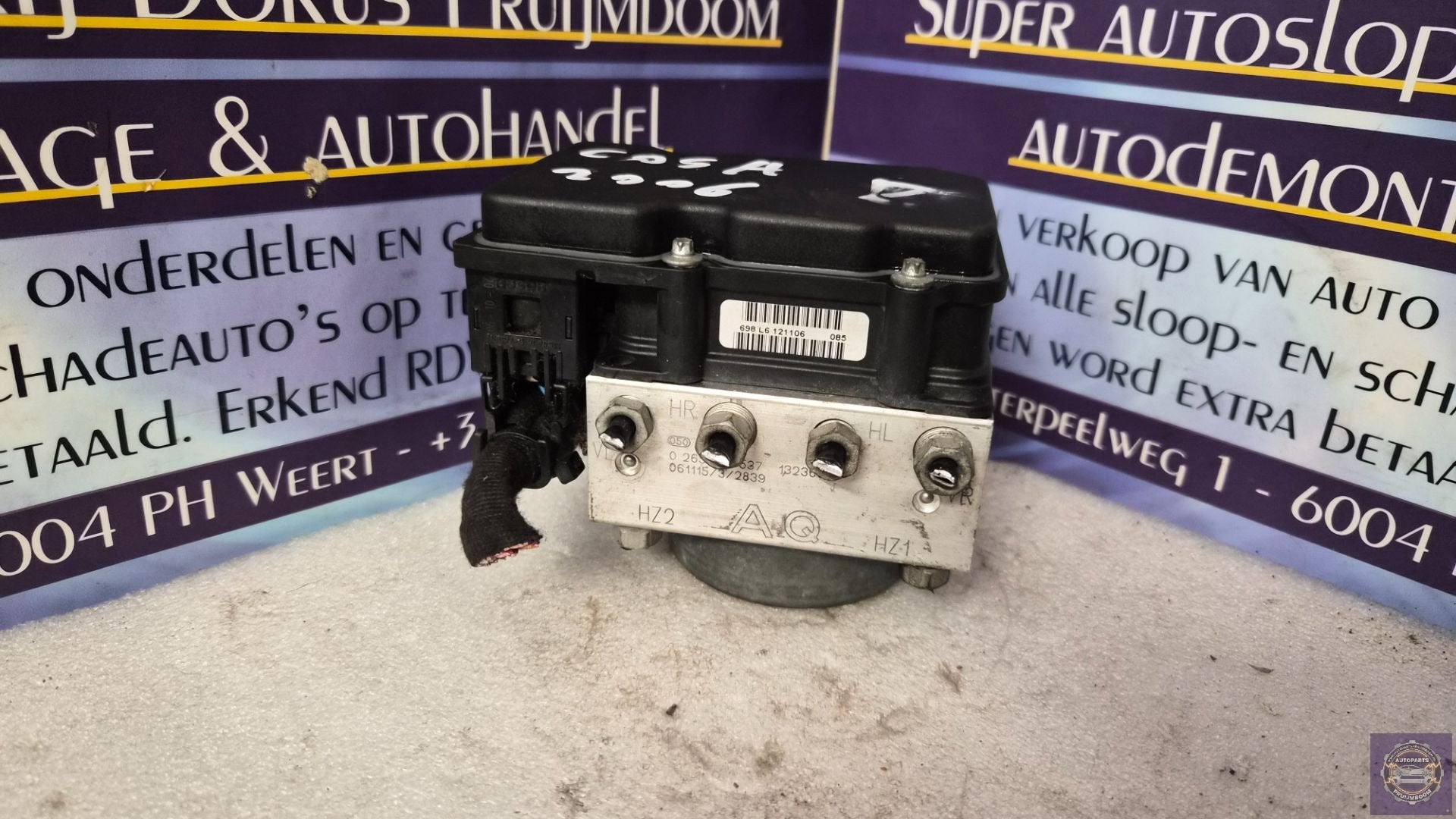 Opel Corsa D 1.4 16V km14xxxx ABS pomp 0265800422, Auto-onderdelen, Gebruikt, Opel Automobile GmbH, Kontakt@opel-infoservice.de