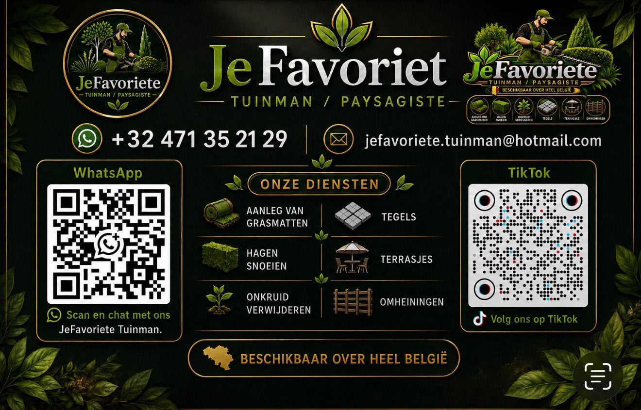 BESCHIKBAAR VOOR ALLE TUINWERKEN – UW TUIN, ONZE PASSIE!, Construction de jardin ou d'étang