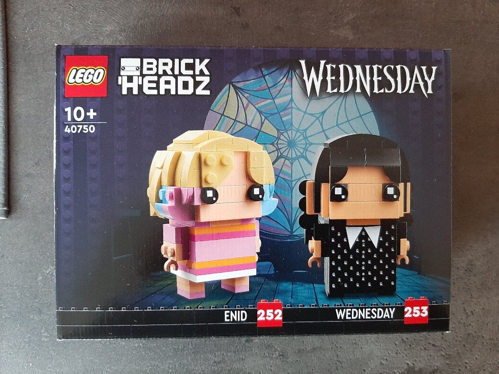 Lego Brickheadz 40250: Enid en Wednesday, BrickHeadz, Lego, Nieuw, Ophalen of Verzenden
