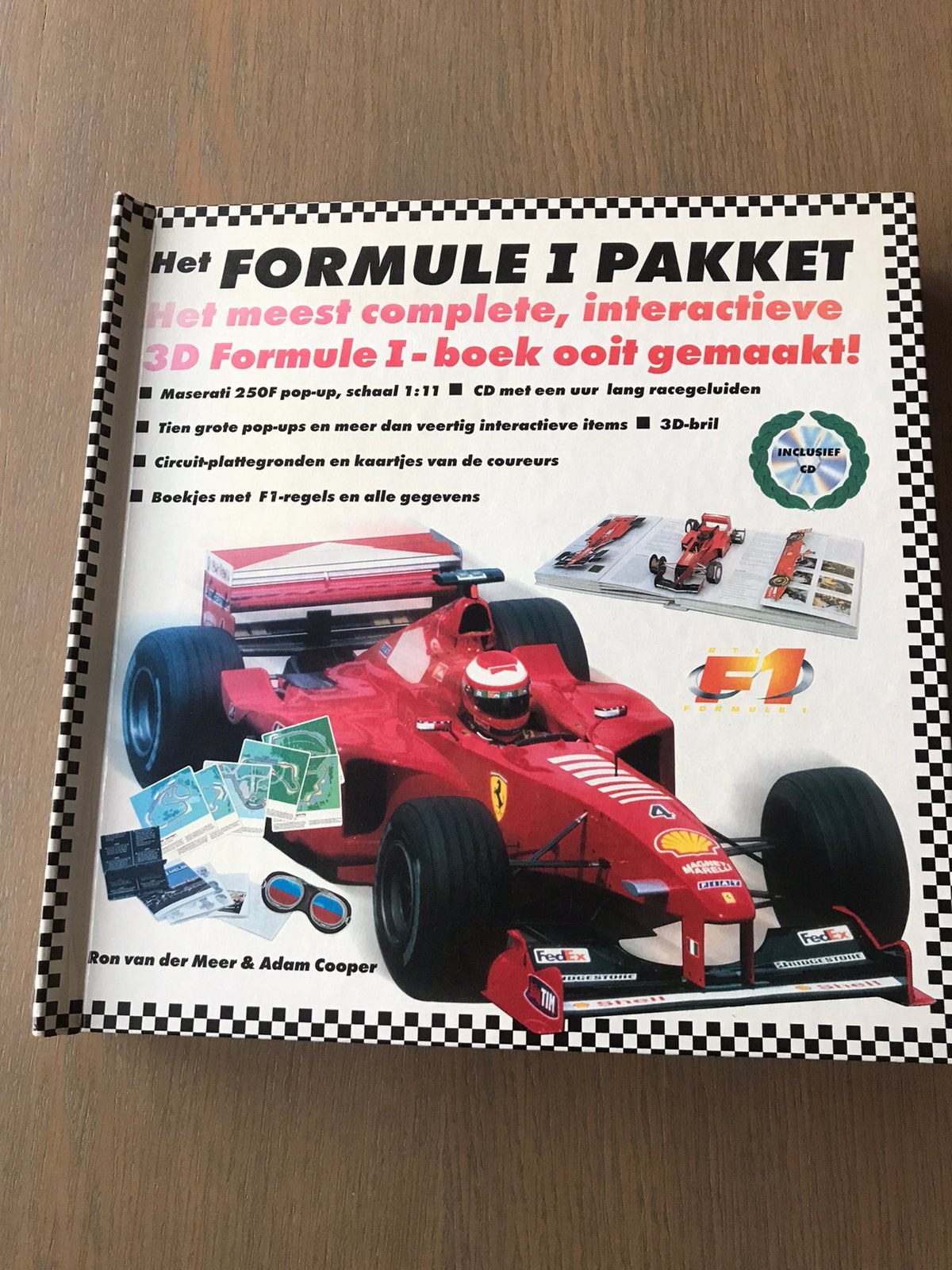 Ferrari F1 3 D, Boeken, Ophalen of Verzenden, Zo goed als nieuw, Ferrari