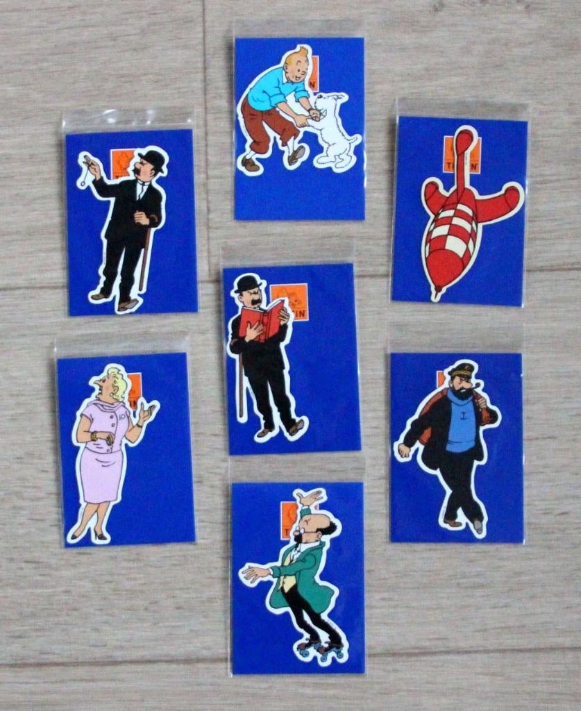 Tintin et Milou Hergé Bobbie Kuifje fusée émants magneetjes, Collections, Personnages de BD, Comme neuf, Tintin, Envoi