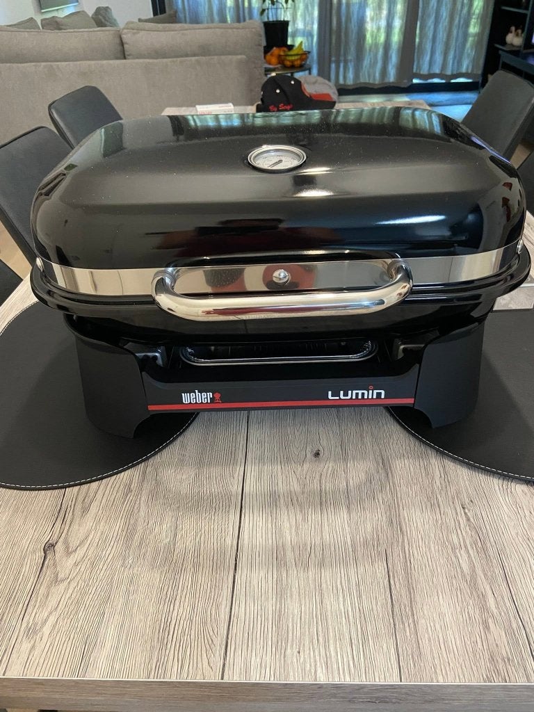 Weber barbecue électrique neuf, Jardin & Terrasse, Barbecues électriques, Neuf, Enlèvement