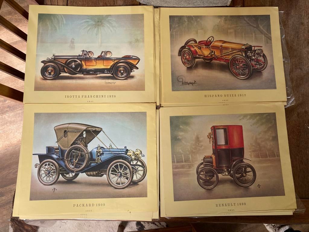 Oude Prenten auto’s, Ophalen, Zo goed als nieuw