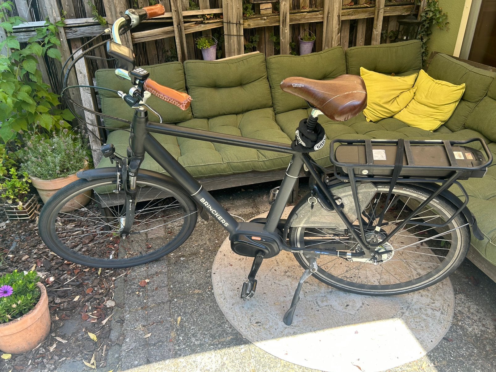 Brinckers Bretagne M8 2018 59cm - groot accupakket, 50 km par batterie ou plus, 59 cm ou plus, Enlèvement, Utilisé
