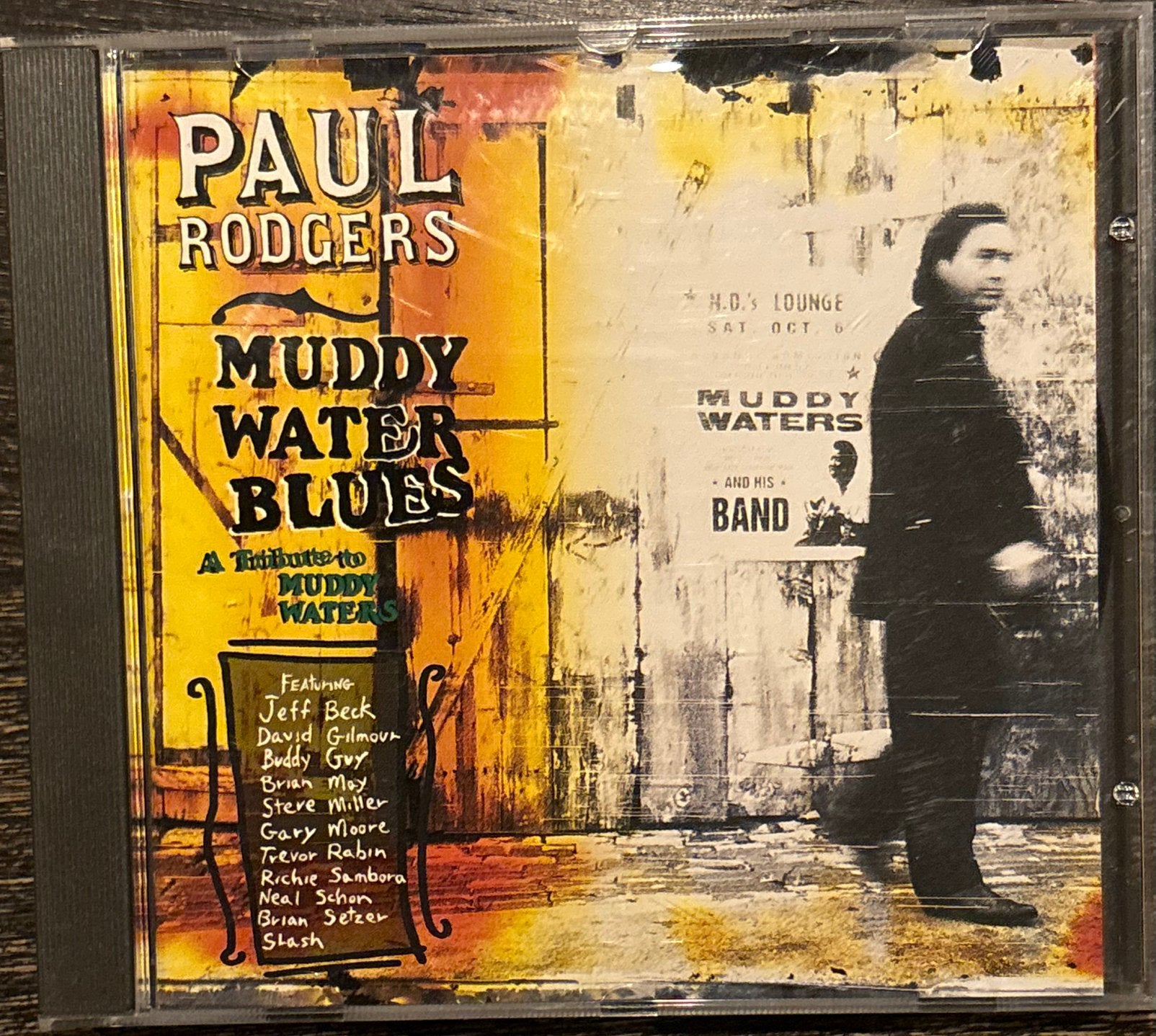 PAUL RODGERS - Muddy Water Blues, CD & DVD, CD | Rock, Enlèvement ou Envoi, Comme neuf, Blues rock