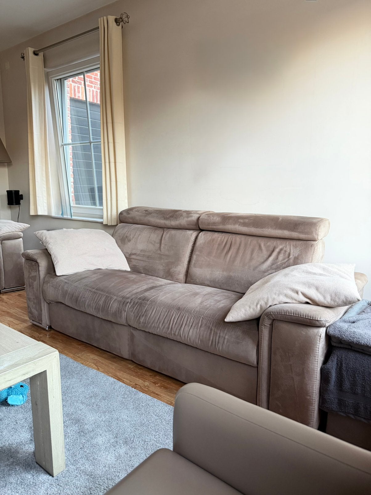 Zetel 3-zit en 2-zit, Huis en Inrichting, Ophalen, Gebruikt