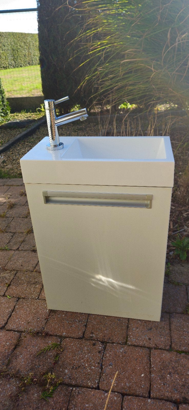 Wastafelmeubel toilet met kraan, Ophalen