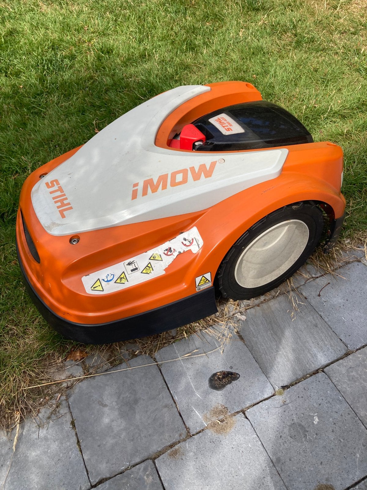 Robotmaaier Stihl, Ophalen, Zo goed als nieuw