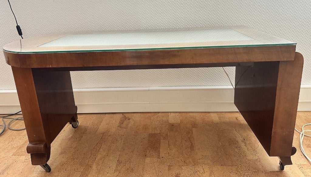 table basse art déco, 45 à 60 cm, Enlèvement, Utilisé, 75 cm ou plus