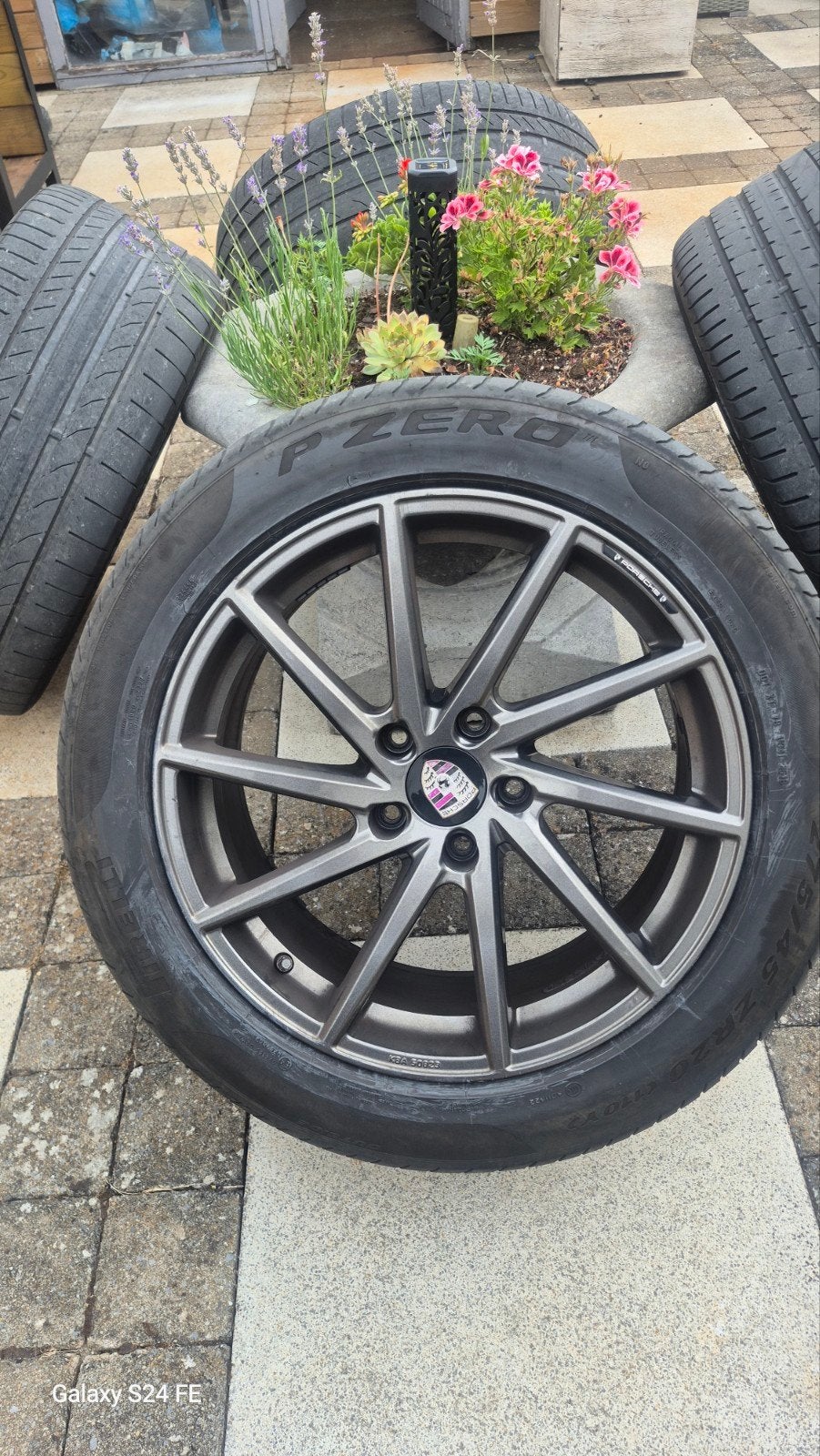 Av jantes Porsche Cayenne 20", Autos : Pièces & Accessoires, Enlèvement, Pneu(s)
