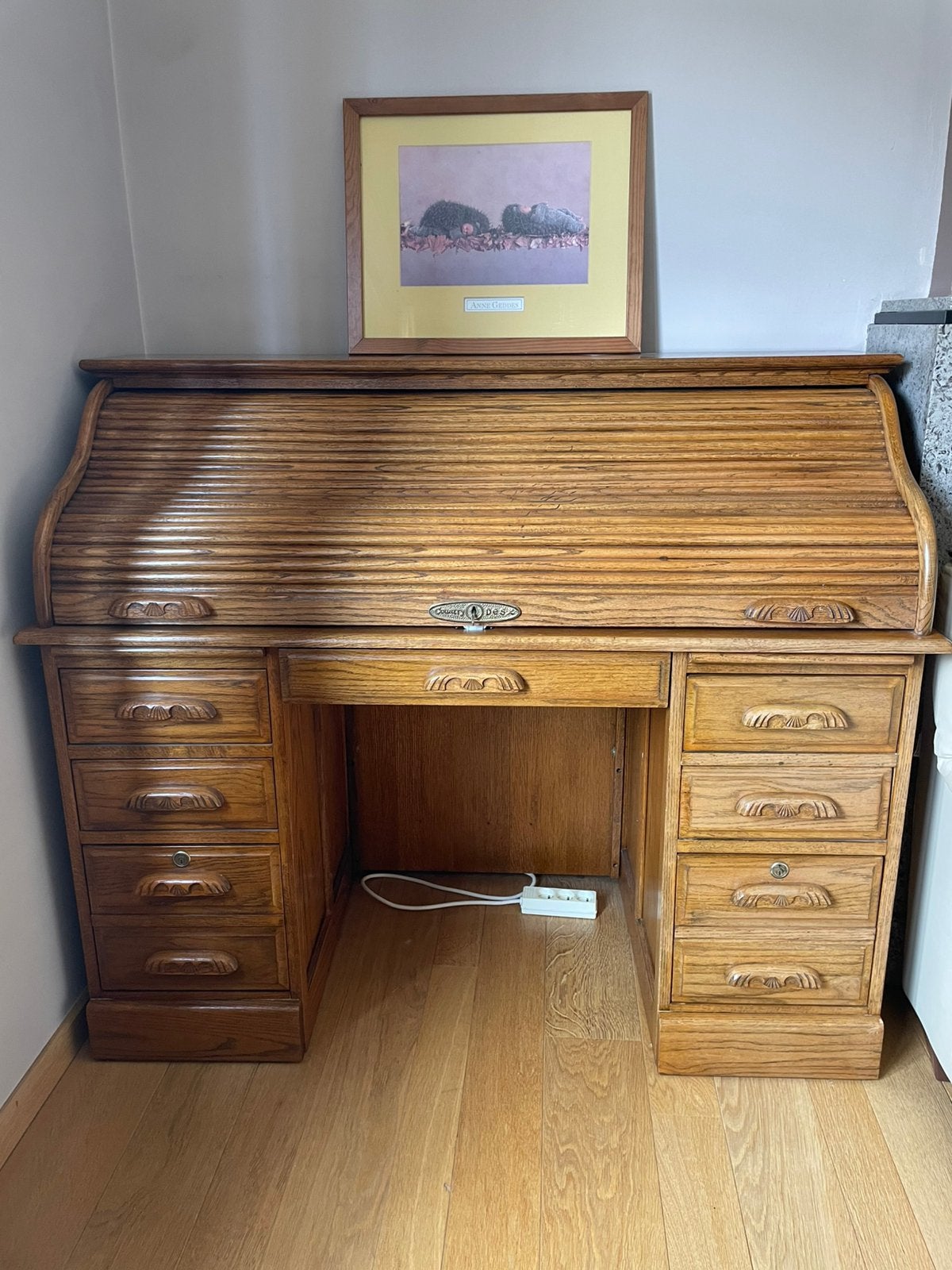 Secretaire / Secretaris bureau, Huis en Inrichting, Kasten | Secretaires, Ophalen, Zo goed als nieuw