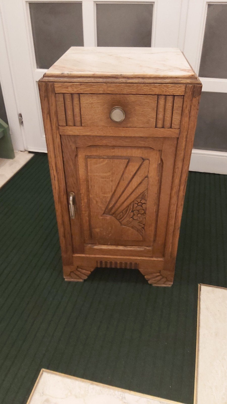 kastje art deco, Ophalen