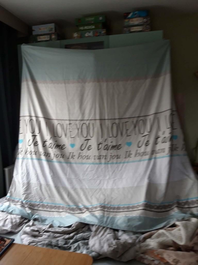 Housse de couette LEENBAKKER 240x200 cm, Enlèvement, Comme neuf, Housse de couette