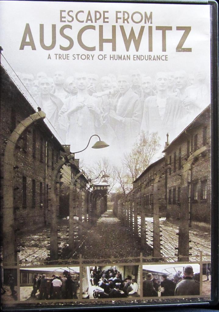 DVD OORLOG- ESCAPE FROM AUSCHWITZ - VRIJ ZELDZAME DVD, Cd's en Dvd's, Dvd's | Actie, Alle leeftijden, Ophalen of Verzenden, Zo goed als nieuw