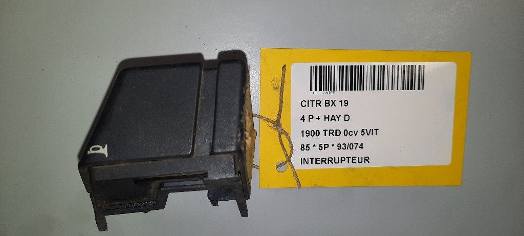 COMMUTATEUR Citroën BX diesel (01-1983/01-1994), Autos : Pièces & Accessoires, Citroën, Kontakt-citroen@citroen.com, Utilisé, Citroën Deutschland GmbH