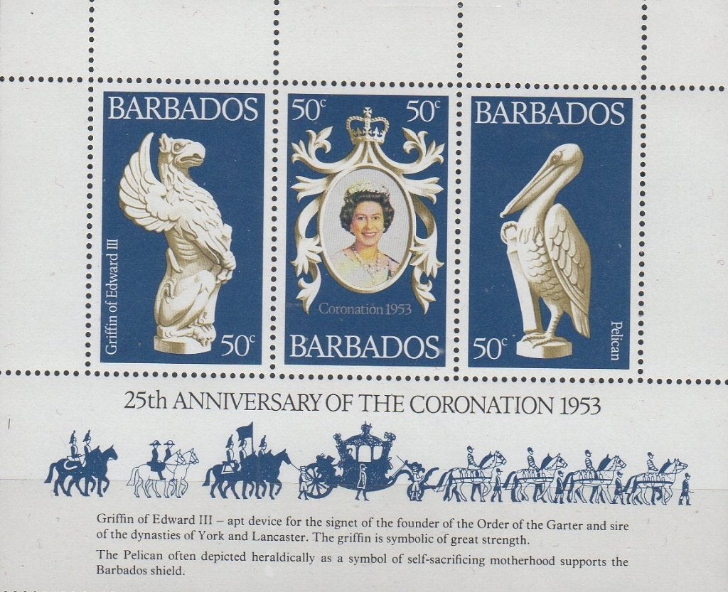 Barbados - 3 stuks - postfris, Enlèvement ou Envoi, Amérique du Nord