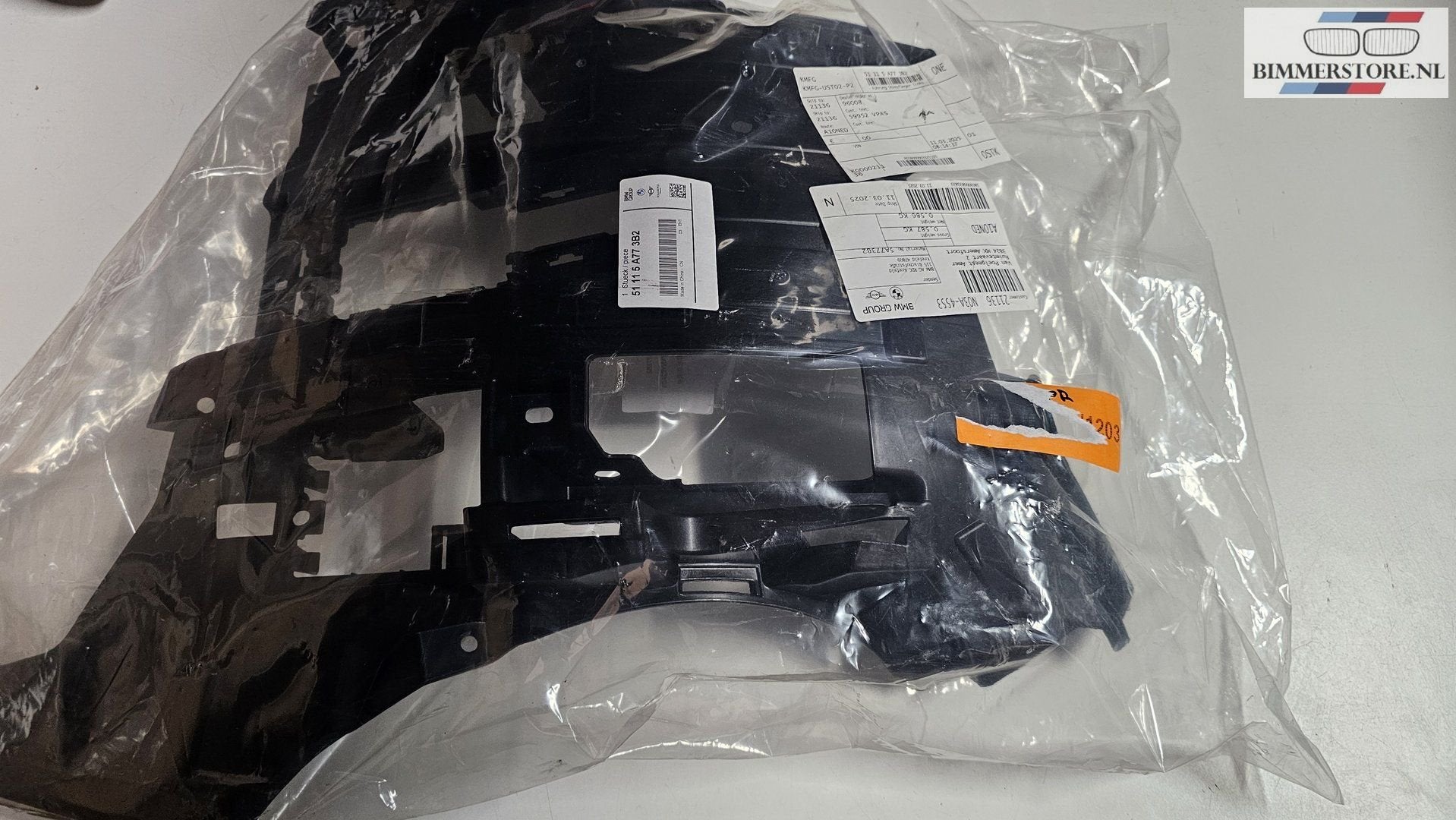 Voorbumper montage steun bracket links Mini  Cooper serie J0, Neuf, Arrière, -, Origine de la pièce connue