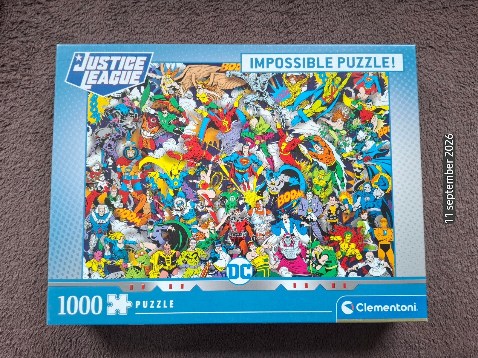 Clementoni  puzzel 1000 stukjes, Enlèvement ou Envoi