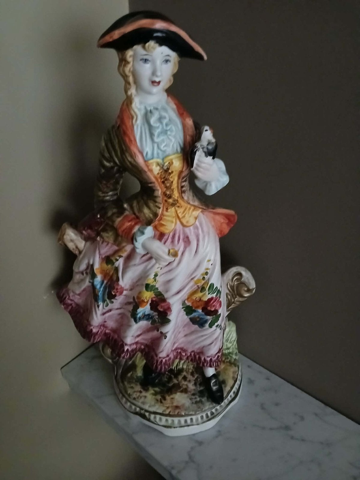 Statue en porcelaine, Enlèvement, Comme neuf
