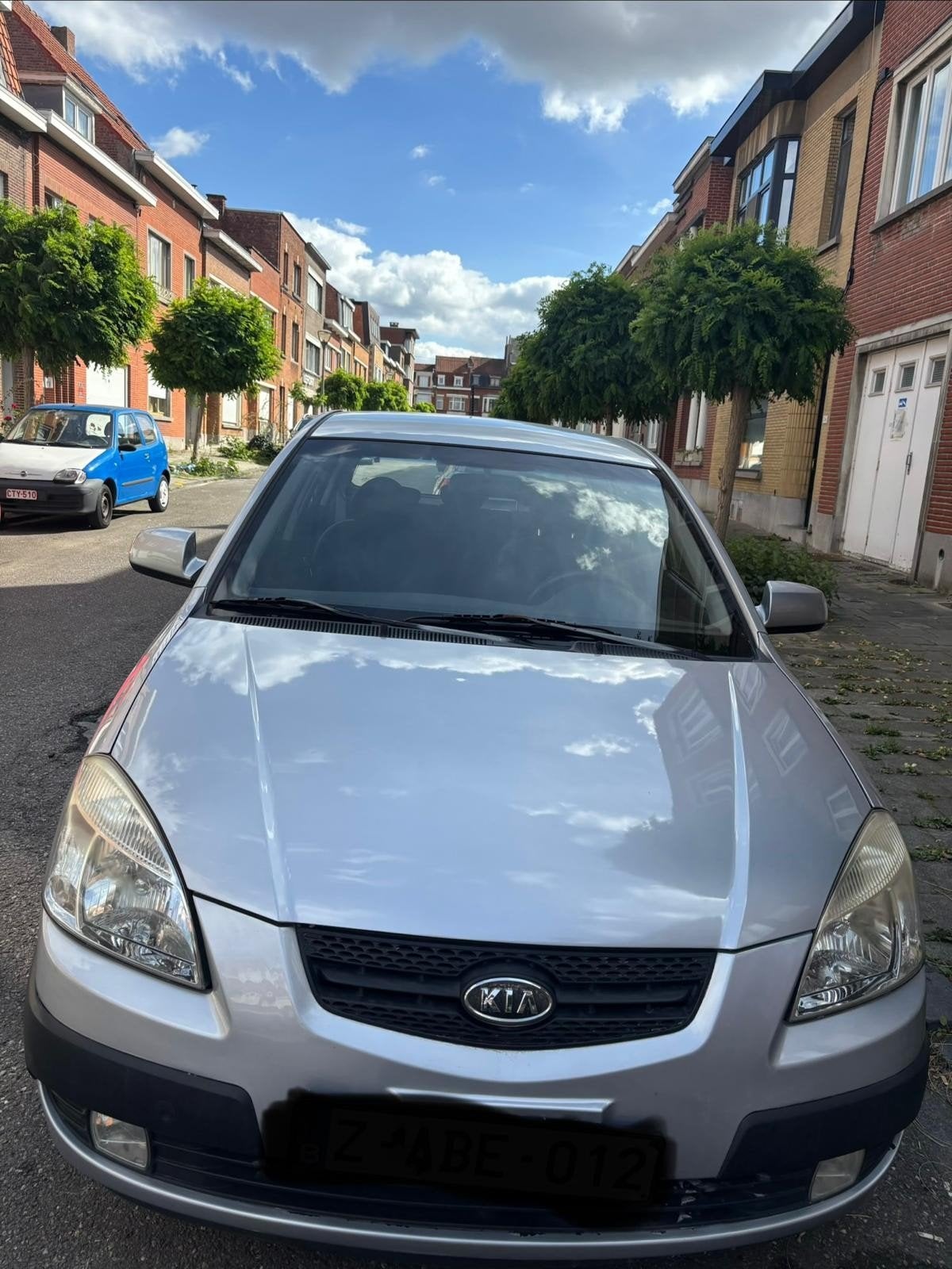 kia rio 1,4essence2008 165000km pret a immatriculer car pass, Auto's, Handgeschakeld, 5 deurs, Particulier, Rio