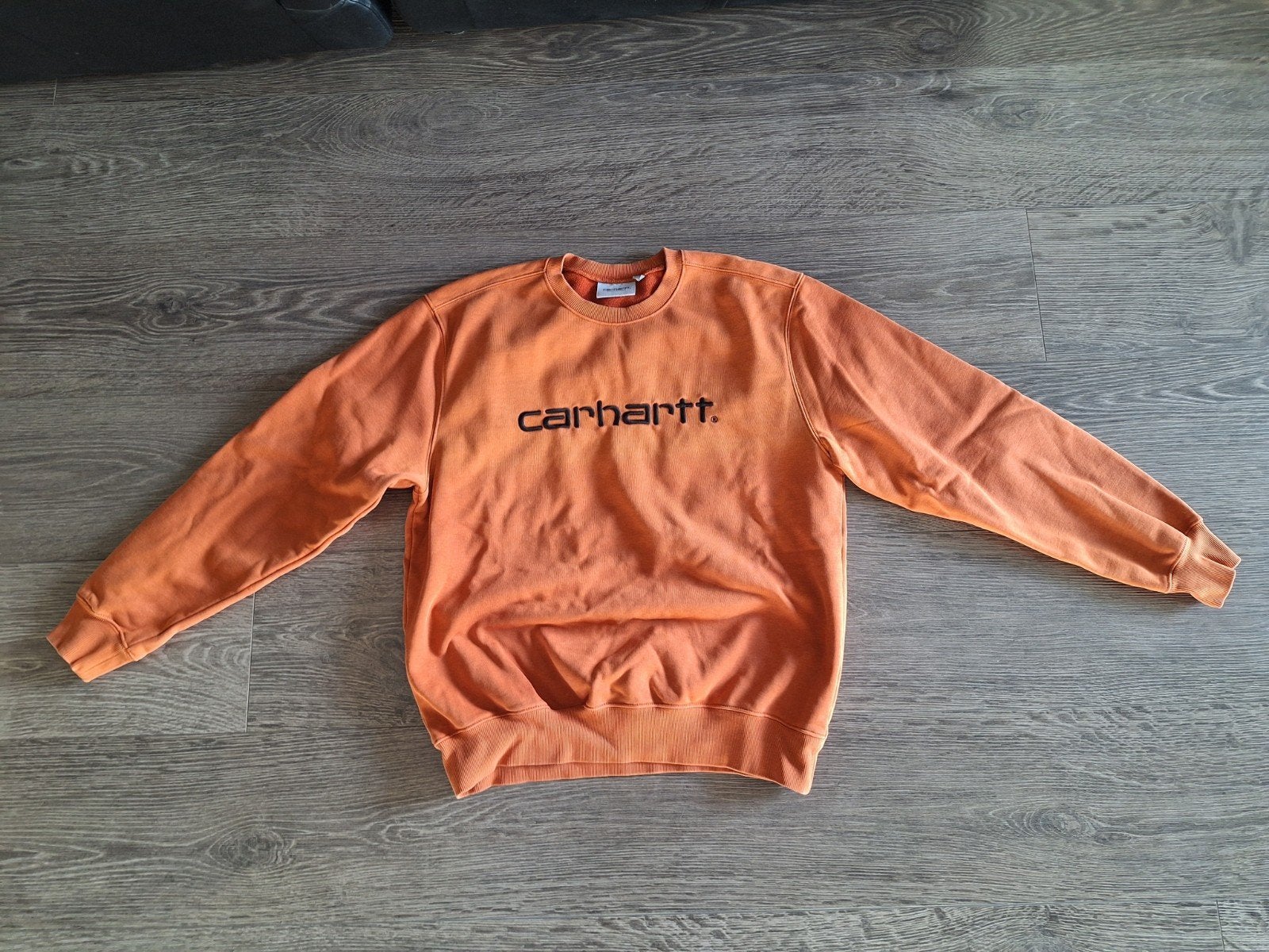 Sweater Carhartt size S, Kleding | Heren, Truien en Vesten, Carhartt, Oranje, Ophalen of Verzenden, Gedragen