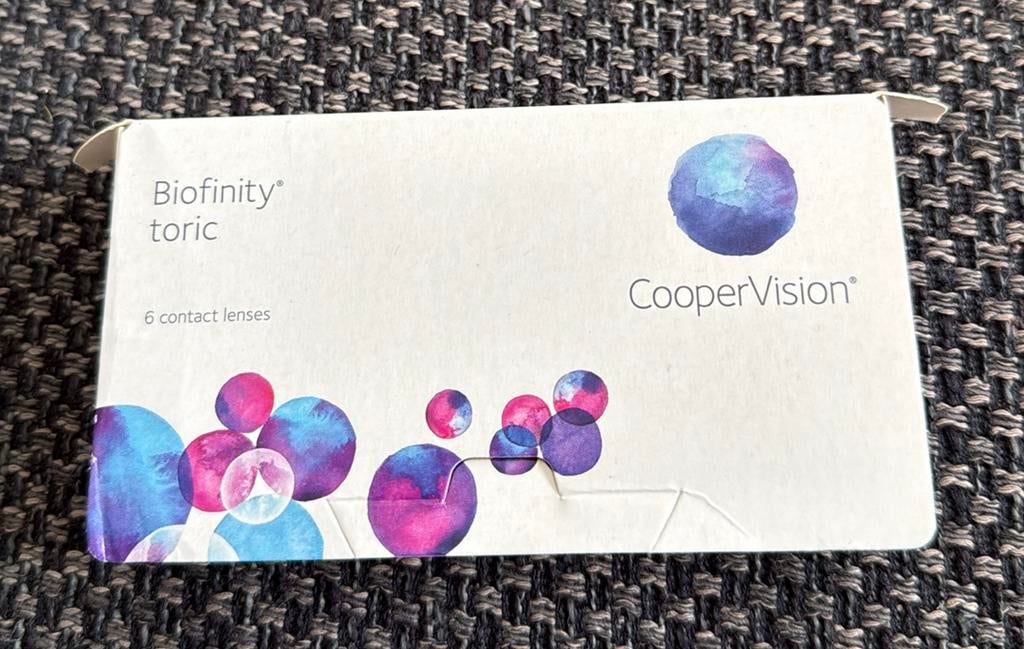 2x4 lentilles de contact mensuelles Cooper Vision, Enlèvement, Neuf