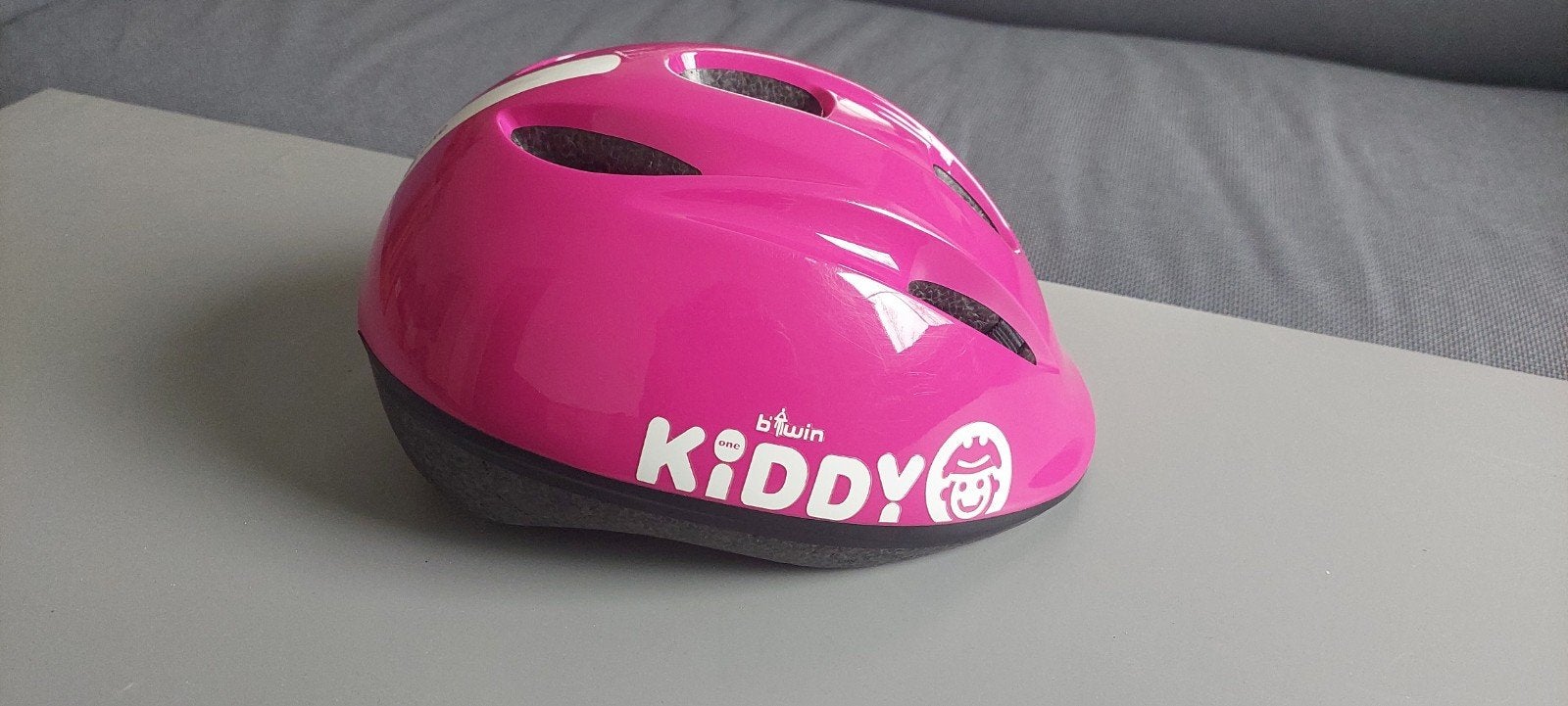 Casque vélo B-Twin pour enfant taille 52-56 cm, Enlèvement, Utilisé, Fille, BTwin